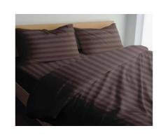 Mocha Brown Satin Bedsheet Sets