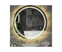 Smart Touch LED Mirrors C-25 – Luxury Round Mirror
