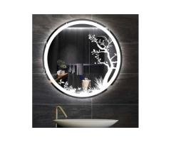 Smart Touch LED Mirrors C-12 – Round Luxury Design