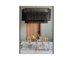 Stunning Black Chandeliers