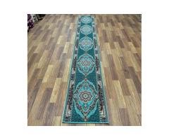 Premium Persian Runner 1.5 ft x 12 ft - Pars Nagin Mashad in Tortoise - Luxurious 1200