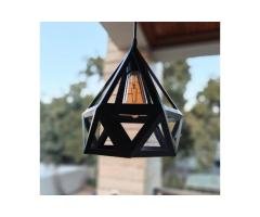 Big Diamond Shaped Pendant Light