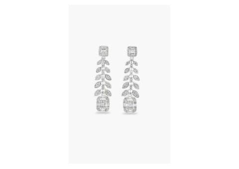 Zircon Chandelier Earrings - 2/2
