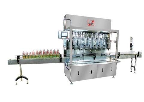 Fully automatic linear piston filling machine