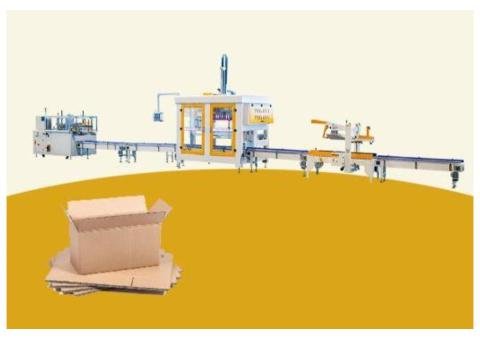 Unpacking, packing and sealing machine - 2/2