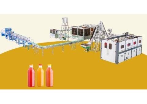 Fruit juice and tea beverage bottling production line