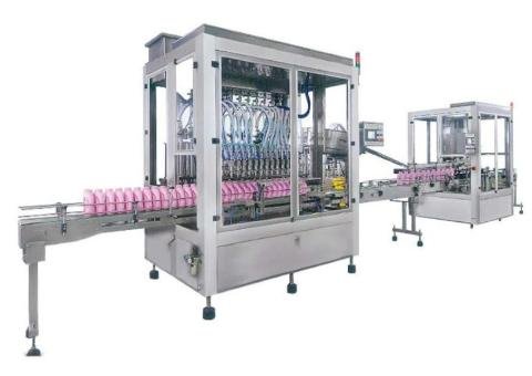 Thickening liquid filling machine - 2/2