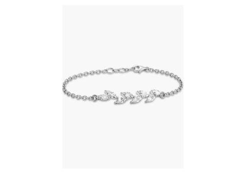Silver Fern Link Bracelet - 2/2