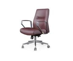 Modern Leather Swivel Chair