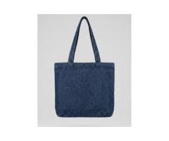 Durable Denim Cotton Tote Bag