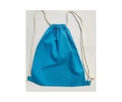 Lightweight Cotton Drawstring Backpack