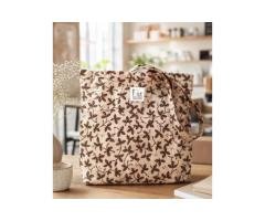 Premium Floral Cotton Tote Bag