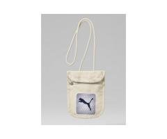 Compact Canvas Neck Pouch