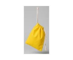 Small Cotton Drawstring Bag
