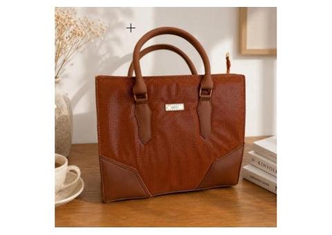 Luxurious Brown Tote Bag