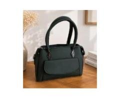 Elegant Dark Green Shoulder Handbag