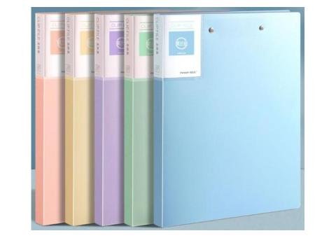 6 Elegant P6011-6012 A4 Morandi Folder Storage Picks