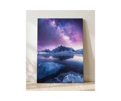 Aurora — Milky Way Over Ice