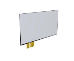 PCAP 55" Anti-Glare Metal Mesh Touch Sensor / Touch Foil