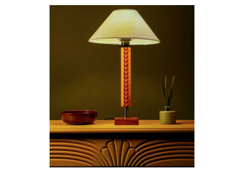 5 Unique Octagon Wooden Lamps With Artisan Chevron Design